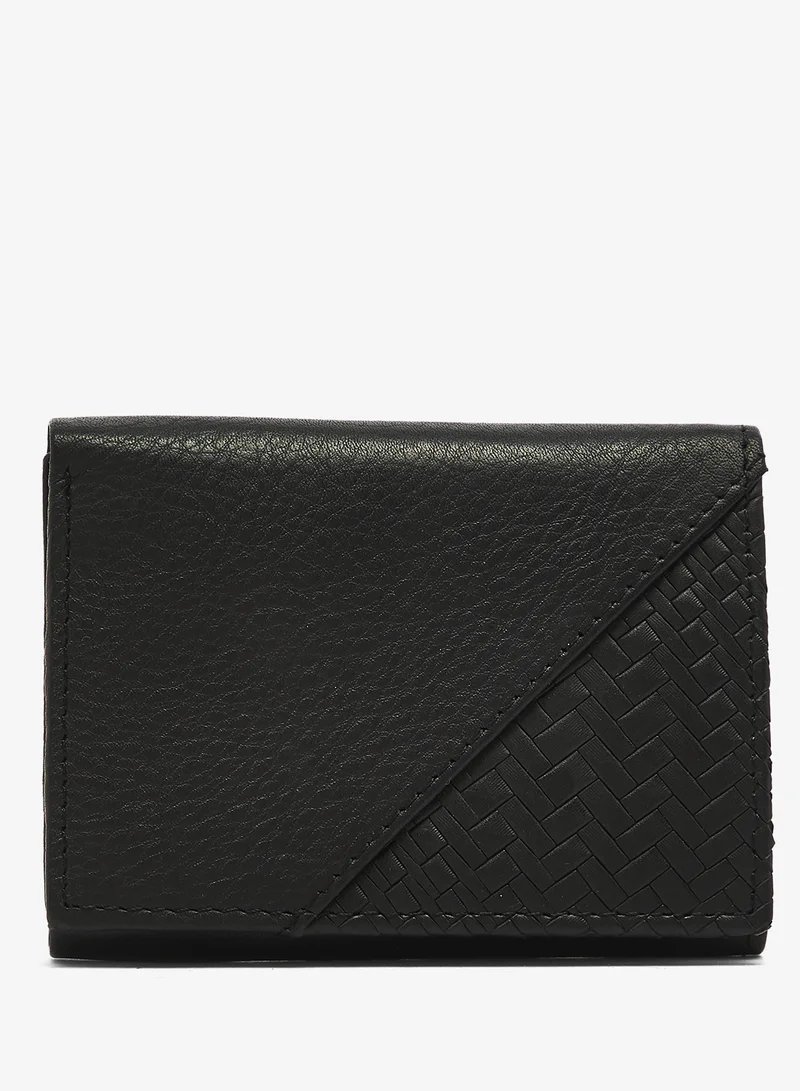 روبرت وود محفظة جلدية ثلاثية الطي أصلية